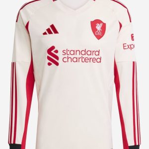 Kid's Liverpool 2025/26 Away Long Sleeve Shirt