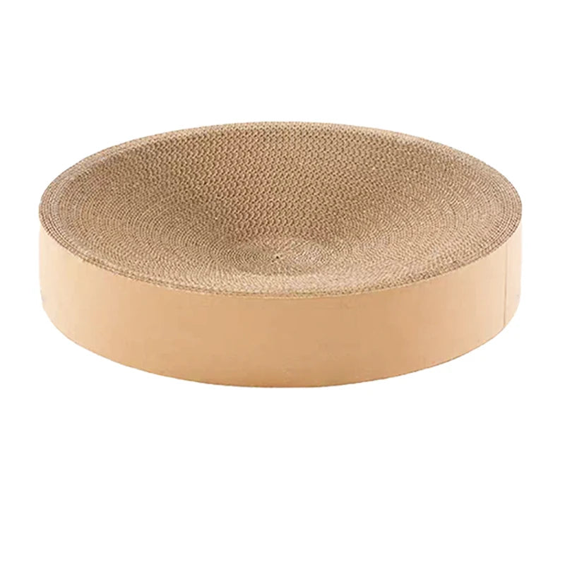 Eco-Friendly Interactive Magnetic Suction Cat Scratcher Toy Classic Paper Cat Tree Pet Bed Sustainable Sustainable Cat