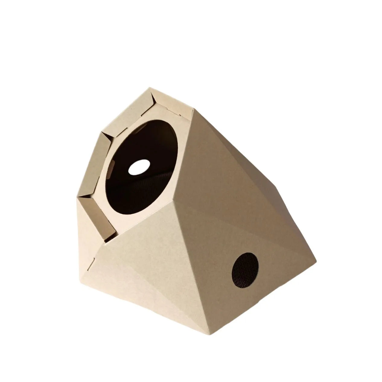 Eco-friendly Durable Corrugated Paper Cat House Creative Animal Shape Cat Scratcher Nest Play Wool Material PET Products Box