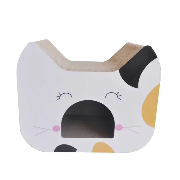 Manufacturer's Durable Cat Scratcher Board Cute Cardboard Cat Toy and Bed Made From Paper - Image 7