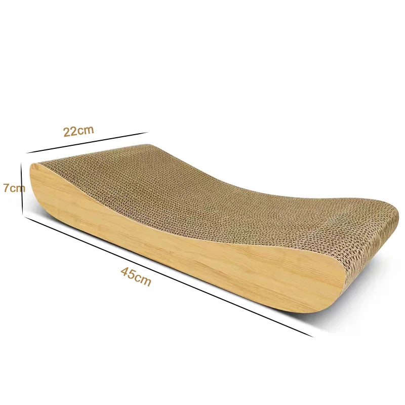 Wholesale Luxury Large Cat Scratcher Modern Style Indoor Eco-friendly PET Houses Furniture Sustainable Corrugated Cardboard