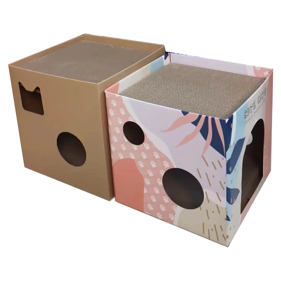 Curved Cat Scratching Board for Sofa Unique Paper Design for Cat Trees & Scratcher - Image 5
