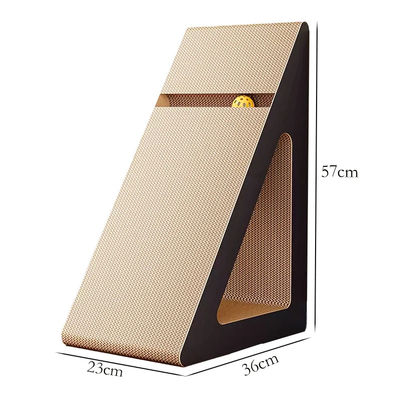 Modern and Classic Cat Toys Sustainable Paper Scratcher with Interactive Movement Simple Style Pet Products in Carton Packing - Image 3