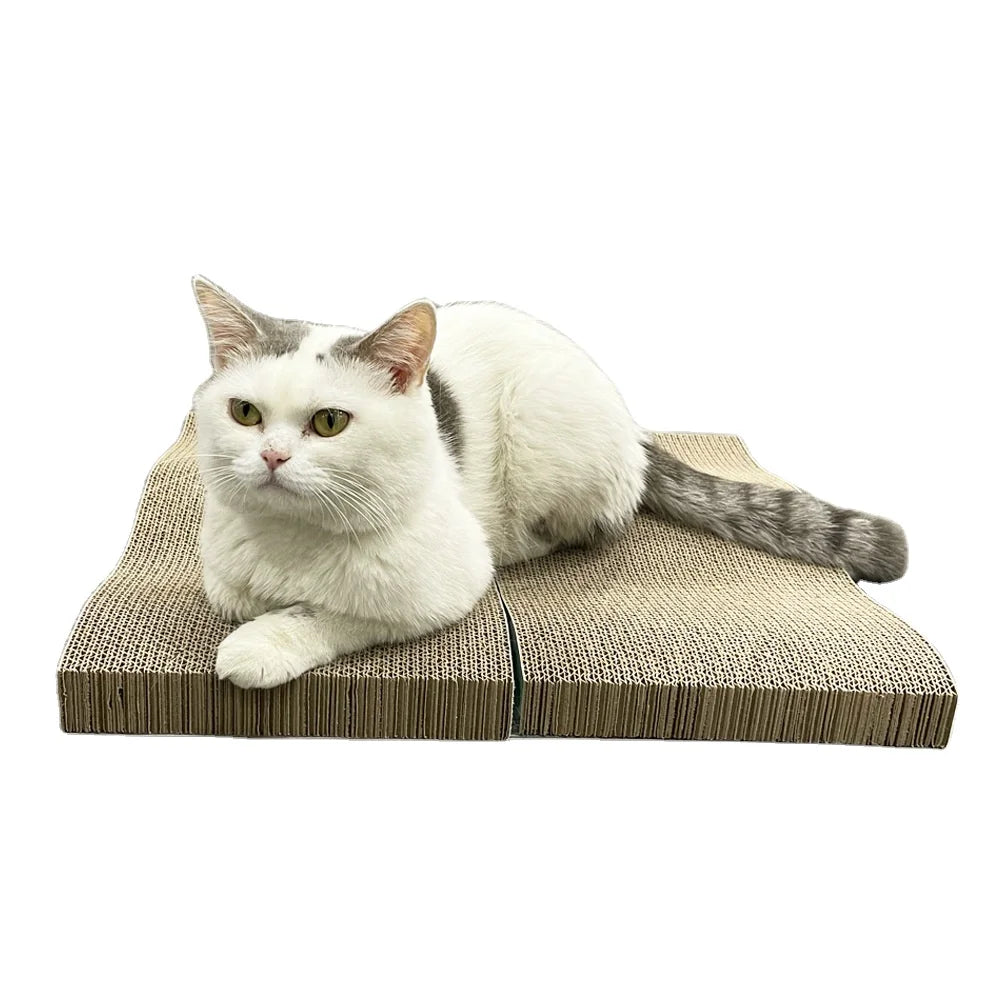 Oem Odm Durable Pet Cat Scratcher Cardboard Lounge Bed Prevents Furniture Damage Interesting Cat Scratching Post