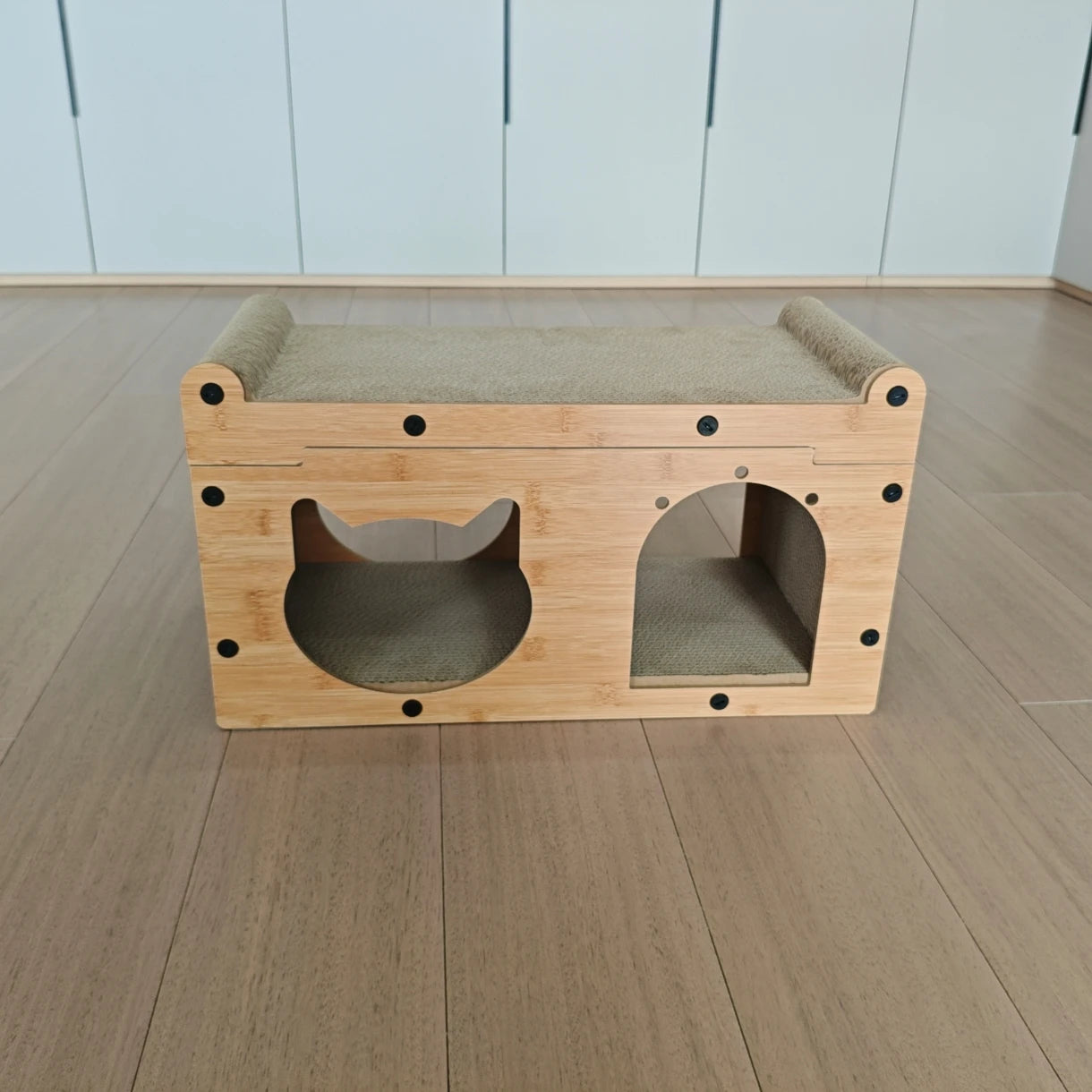 Nest Cat Scratcher Corrugate Paper Cat Nest Bed for Cats Premium Pet Bed - Image 5