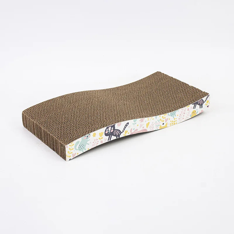 Sustainable Cat Scratching Post with Paper Eco-Friendly Cat Tree and Scratcher Feline Frustration Relief Packed in Carton - Image 6