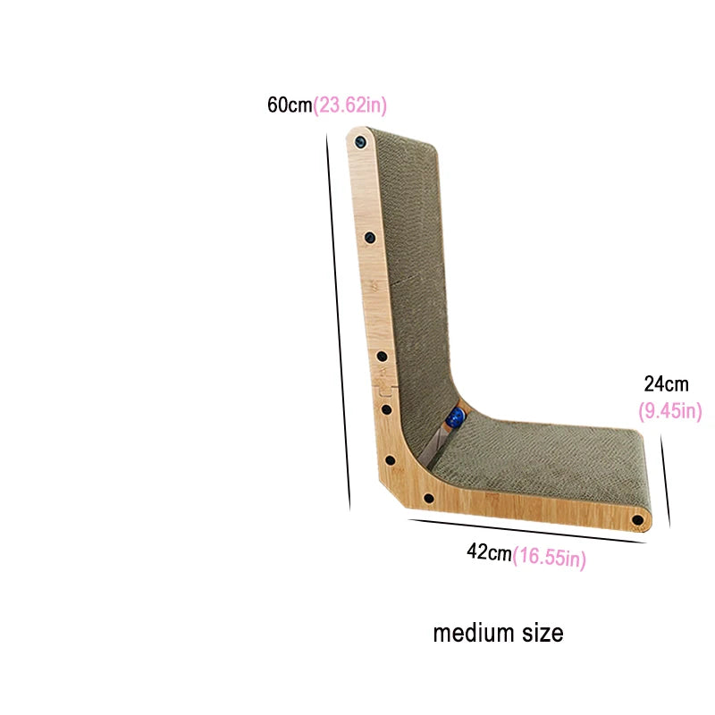 Luxurious Large MDF Ball Cat Scratcher Bed Eco-Friendly Modern Classic Cartoon Lifelike Simple Style Comes in Carton - Image 9