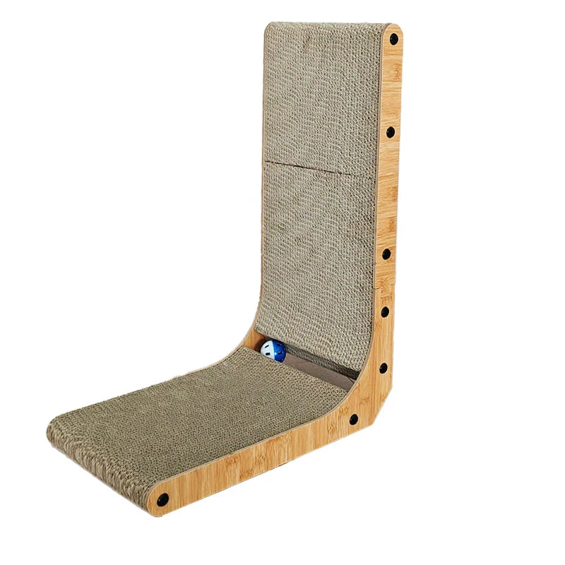 Luxurious Large MDF Ball Cat Scratcher Bed Eco-Friendly Modern Classic Cartoon Lifelike Simple Style Comes in Carton - Image 4