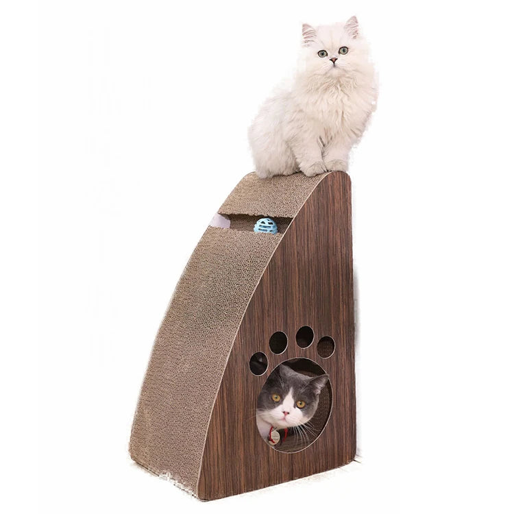 Stocked Interactive Sustainable Paper Cat Toys Scratcher and Pet Movement Features Carton Packing for Playing - Image 3