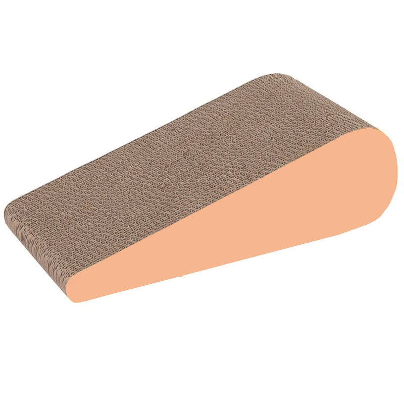 Sustainable Interactive Magnetic Suction Scratcher Cat Toy Classic Paper Cat Scratching Board Pet Movement Interactive Toys