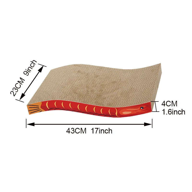 Hot Sellers Factory Supply Cat Scratcher Board Corrugated Paper Toy Grinding Claws Sustainable Eco-Friendly Carton Cardboards - Image 4