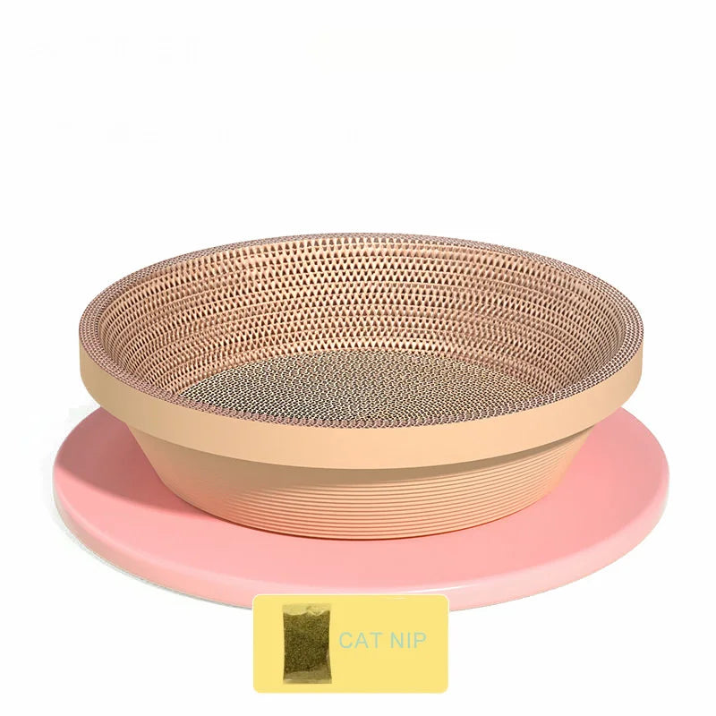 round Cat Accessories with Sisal Scratcher for Cats Paper Material Cat Tree & Furniture - Image 7