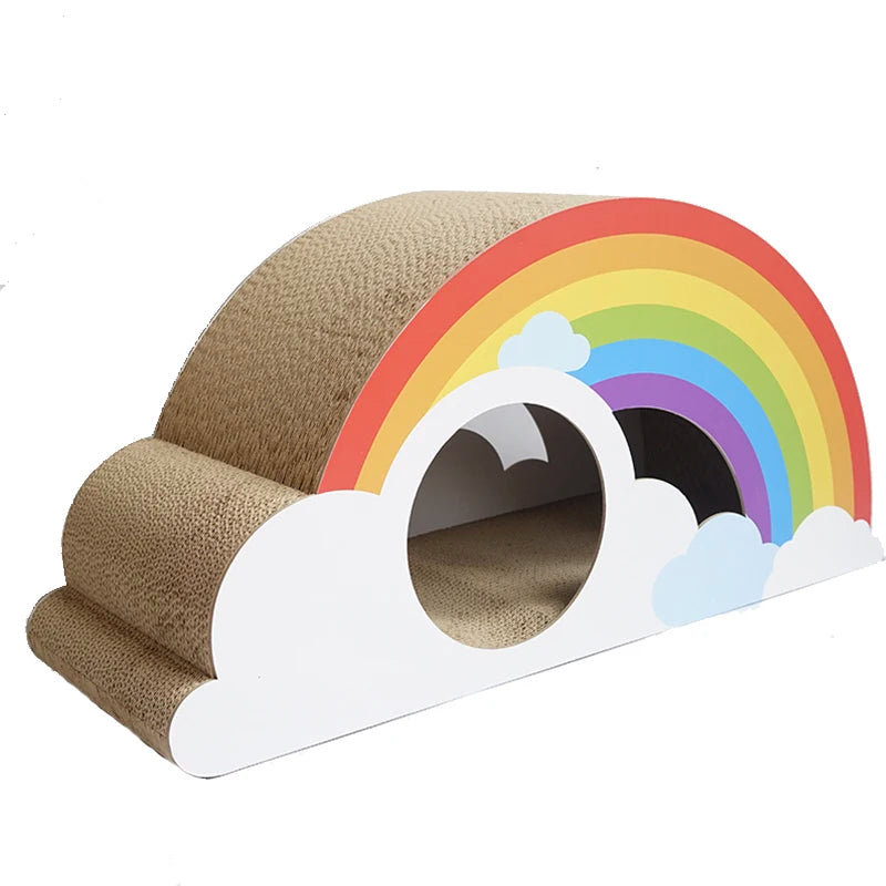 Sustainable Paper Cat Toys for Scratcher & Movement Interactive Pet Products in Carton Packaging for Playing