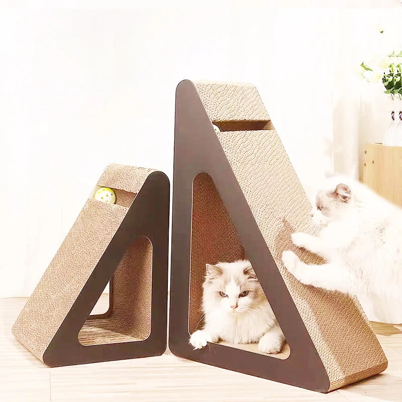 Modern and Classic Cat Toys Sustainable Paper Scratcher with Interactive Movement Simple Style Pet Products in Carton Packing - Image 6