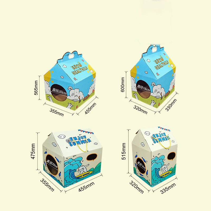 Multifunctional Luxury Wear-Resistant Pet Bed House Cute Corrugated Paper Cat Scratch Board Toys in Carton Packaging - Image 4