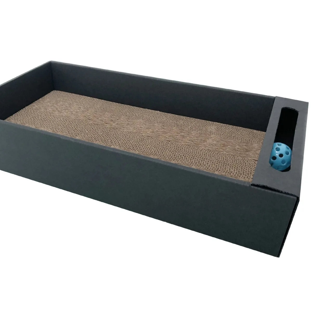 Modern 3in1 Custom Corrugated Paper Cat Toys Durable Cat Scratch Board Scratcher Toy - Image 5