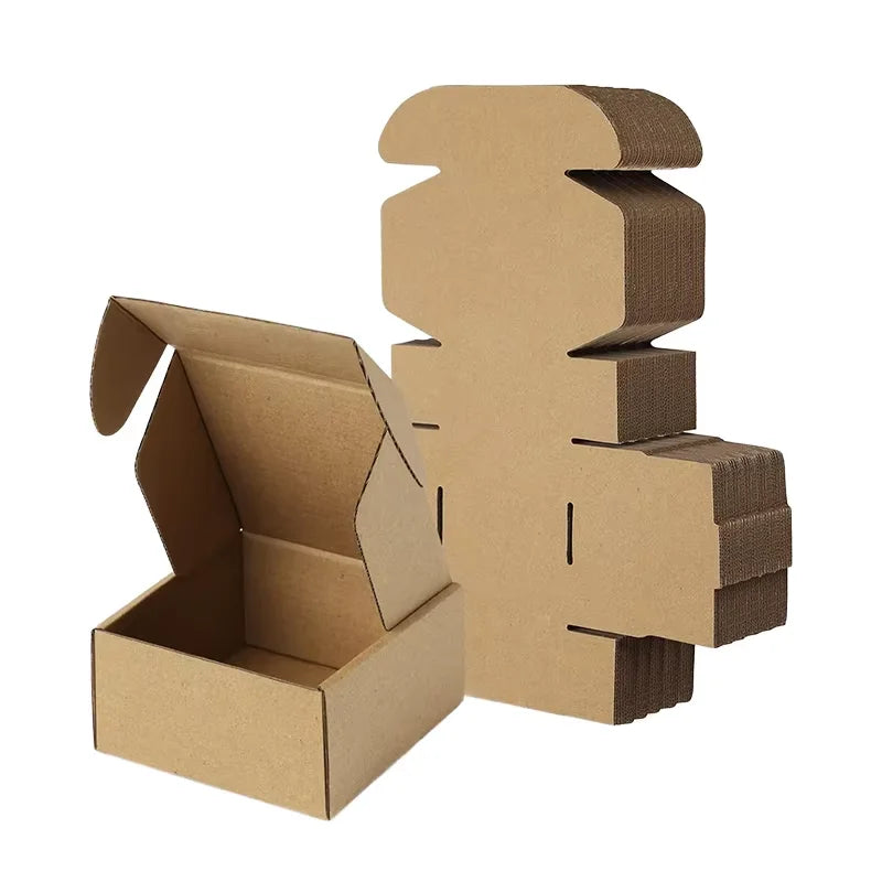 Custom Logo Printed Corrugated Board Mailer Rigid Boxes Embossed Folding for Handling Shipping & Mailing Purpose - Image 7