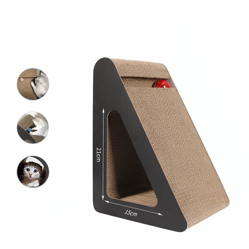 Modern and Classic Cat Toys Sustainable Paper Scratcher with Interactive Movement Simple Style Pet Products in Carton Packing - Image 7