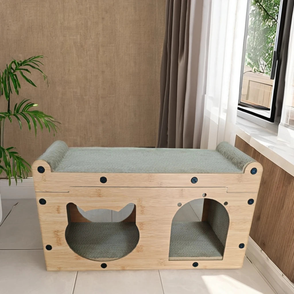 Nest Cat Scratcher Corrugate Paper Cat Nest Bed for Cats Premium Pet Bed - Image 7