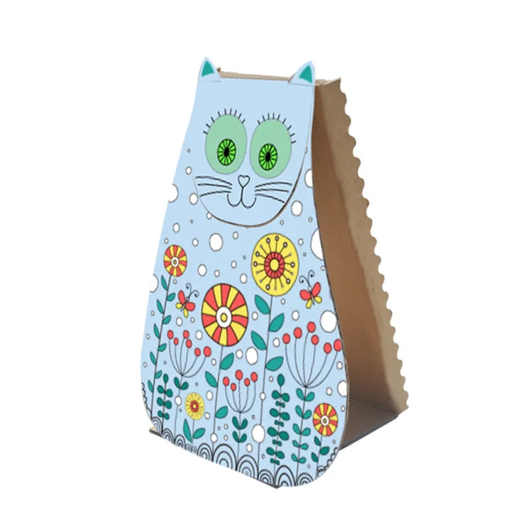 Hot Sale Corrugated Paper Cat Scratcher Board Multi Shape Durable Cat Scratching Toy - Image 2