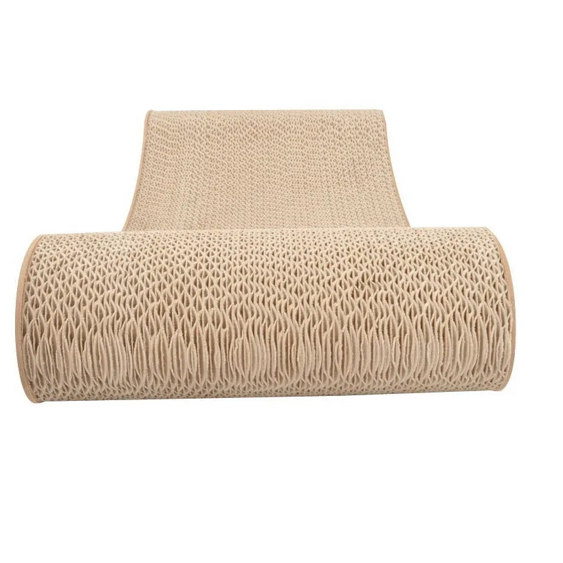 Custom Sustainable Corrugated Paper Cat Scratching Board Claw Scratch Pad Cardboard Bed Cats Toy in Carton Packaging - Image 5