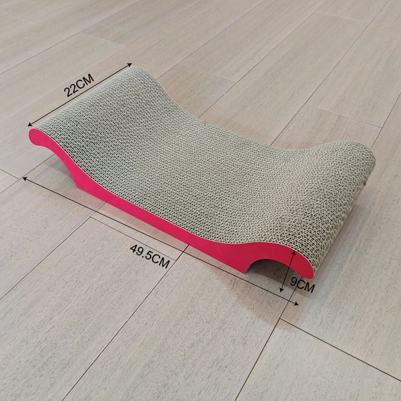 Luxury Solid Wood Cat Scratching Board Premium Comfort and Entertainment Cat Tree Sustainable Paper Bed for Cats - Image 2